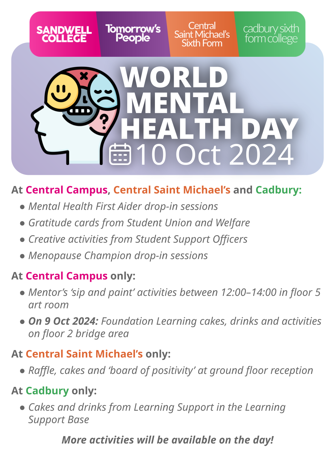 World Mental Health Day