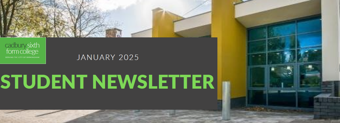 Student Newsletter – January 2025