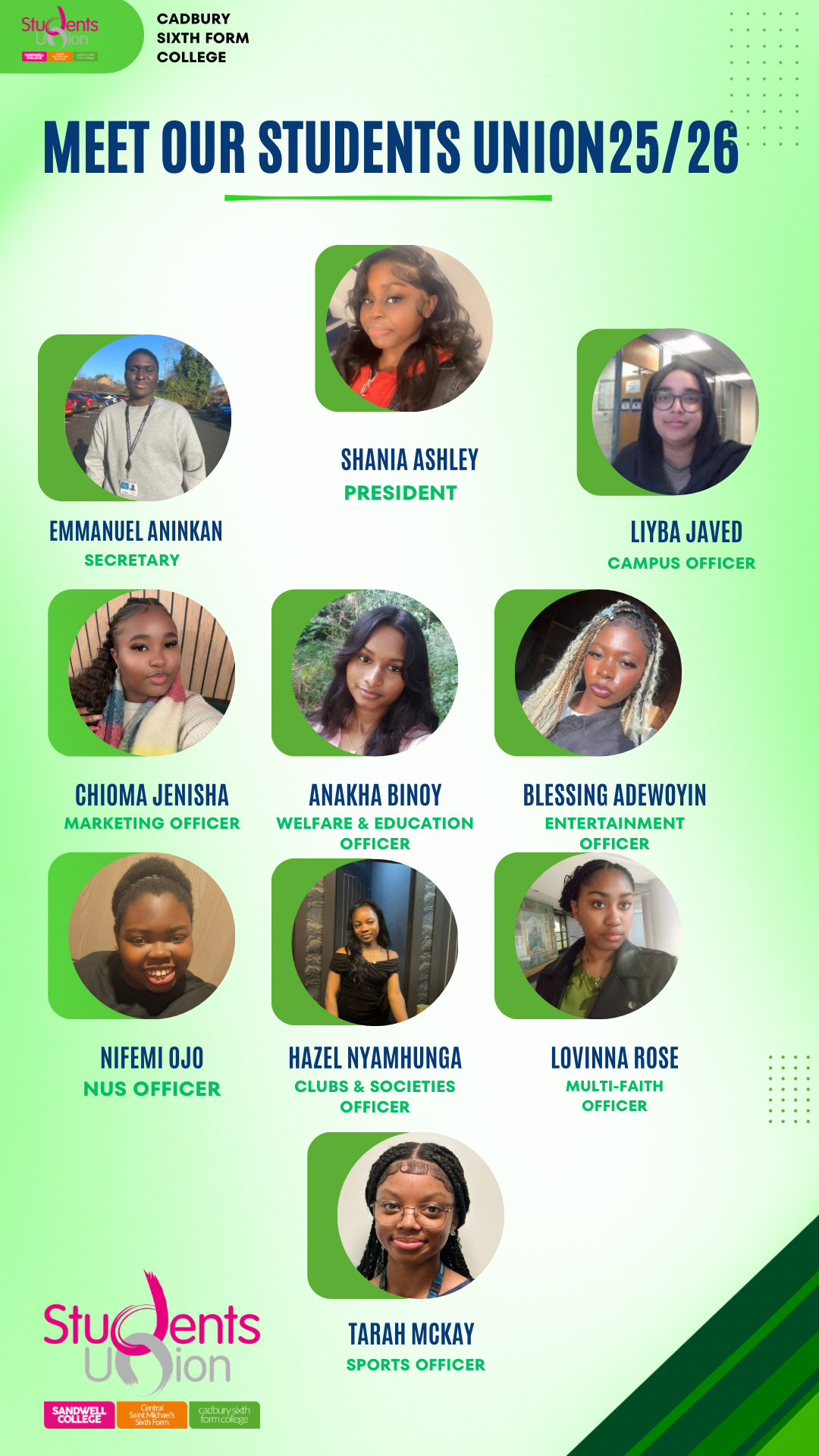 Meet Our Students Union 25/26